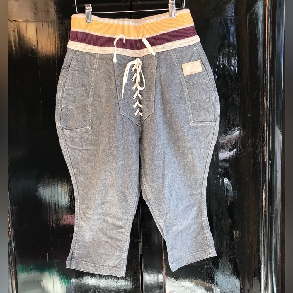 KAPITAL Denim Riding Lace Up Pants